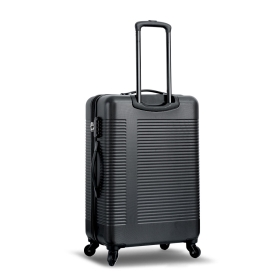 Walizka podróżna na 4 kółkach średnia, tania 60l ABS 56205