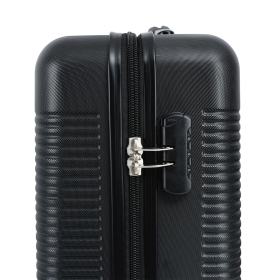 Walizka podróżna na kółkach mała do samolotu 55x40x23 twarda ABS 56205