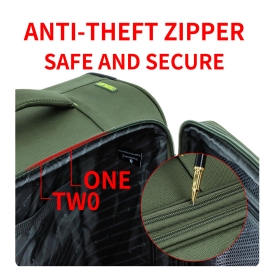 Walizka podróżna duża na 2 kółkach materiałowa 100l TSA Snowball 48503