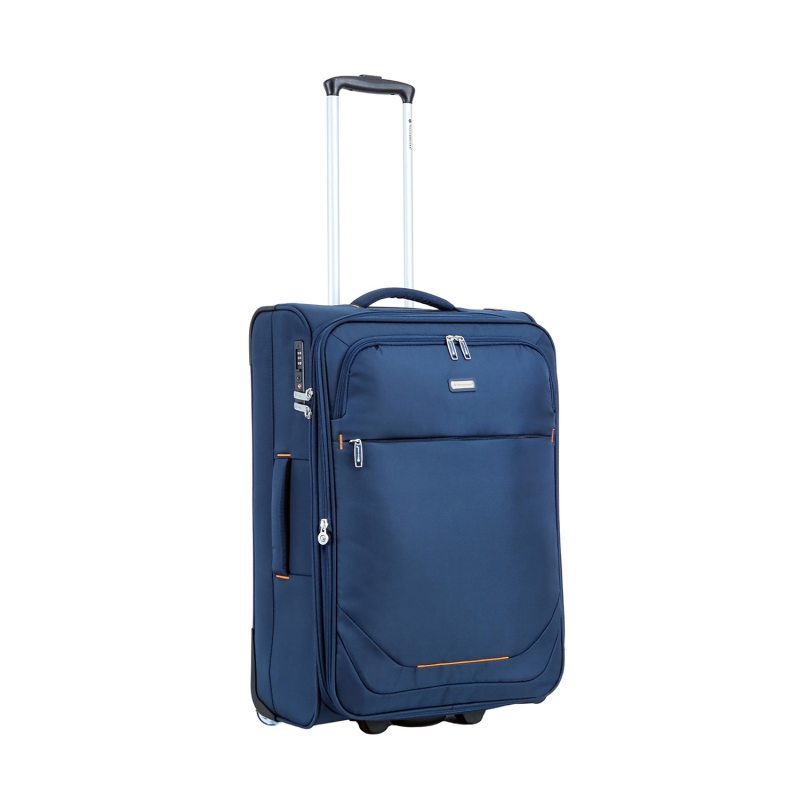 Walizka podróżna średnia na 2 kółkach materiałowa 80l TSA Snowball 48503