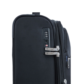 Walizka 55x40x20 mała do samolotu, miękka 2 kółka 40l Snowball 48503