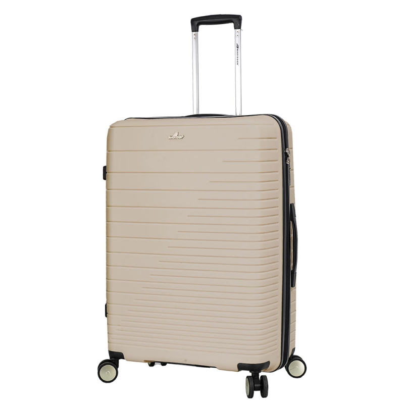 Walizka podróżna duża na 4 kółkach, polipropylen 100 l TSA 33703