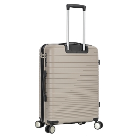 Walizka podróżna duża na 4 kółkach, polipropylen 100 l TSA 33703