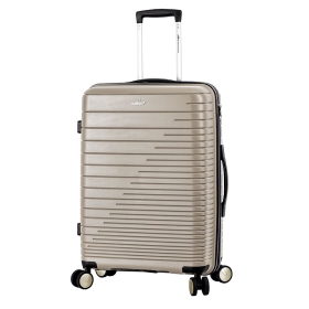 Walizka podróżna średnia na 4 kółkach, polipropylen 60 l TSA 33703