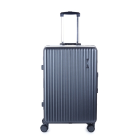 Walizka podróżna średnia na zatrzaski, policarbon 80 l TSA Helios A55