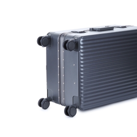 Walizka podróżna średnia na zatrzaski, policarbon 80 l TSA Helios A55