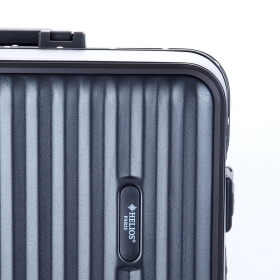 Walizka podróżna średnia na zatrzaski, policarbon 80 l TSA Helios A55