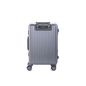 Walizka podróżna mała na zatrzaski, policarbon 50 l TSA Helios A55