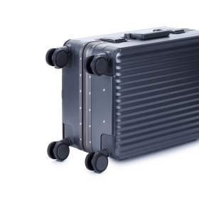 Walizka podróżna mała na zatrzaski, policarbon 50 l TSA Helios A55