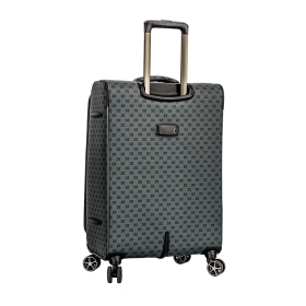 Walizka podróżna duża na kółkach miękka z wzorem 120 l Snowball 39204