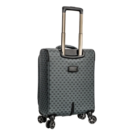 Walizka podróżna mała do samolotu 55x40x23 miękka z wzorem 39204