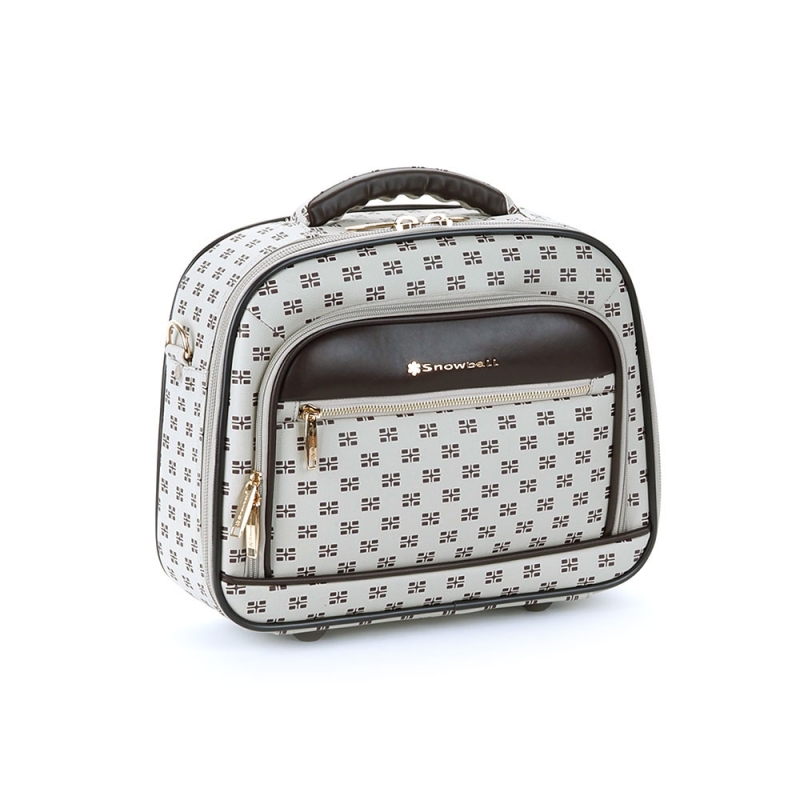 Duży kuferek podróżny na kosmetyki, kosmetyczka 12 l Snowball 39204