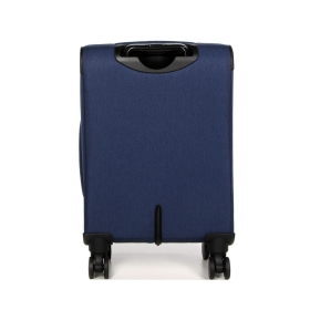 Mała walizka podróżna na kółkach materiałowa 40l TSA Airtex 828