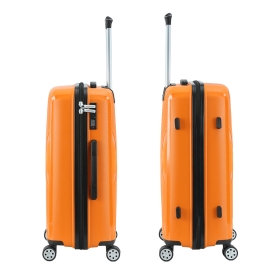 Walizka podróżna duża na 4 kółkach polipropylen, zamek TSA 100 l 53103