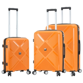 Walizka podróżna średnia na 4 kółkach polipropylen, TSA 60 l 53103