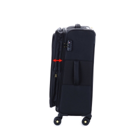 Walizka podróżna duża na kółkach materiałowa 120l TSA 616