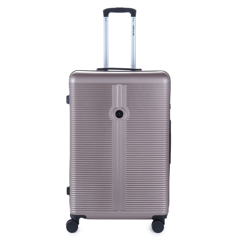 Walizka podróżna duża na 4 kółkach twarda ABS 100 l Worldline 631