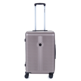 Walizka podróżna średnia na 4 kółkach twarda ABS 60 l Worldline 631