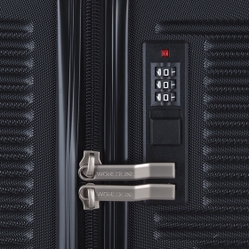 Walizka podróżna średnia na 4 kółkach twarda ABS 60 l Worldline 631