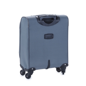 Walizka 55x40x20 mała do samolotu, kabinówka materiałowa, 4 kółka 615