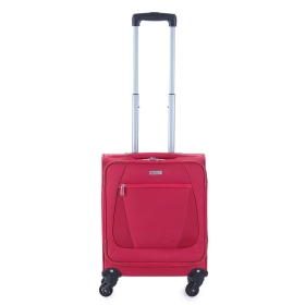 Walizka 55x40x20 mała do samolotu, kabinówka materiałowa, 4 kółka 615