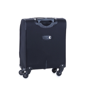 Walizka 55x40x20 mała do samolotu, kabinówka materiałowa, 4 kółka 615