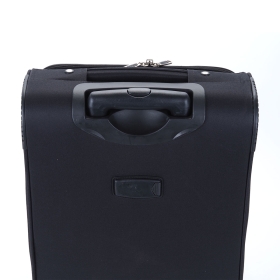 Walizka 55x40x20 mała do samolotu, kabinówka materiałowa, 4 kółka 615