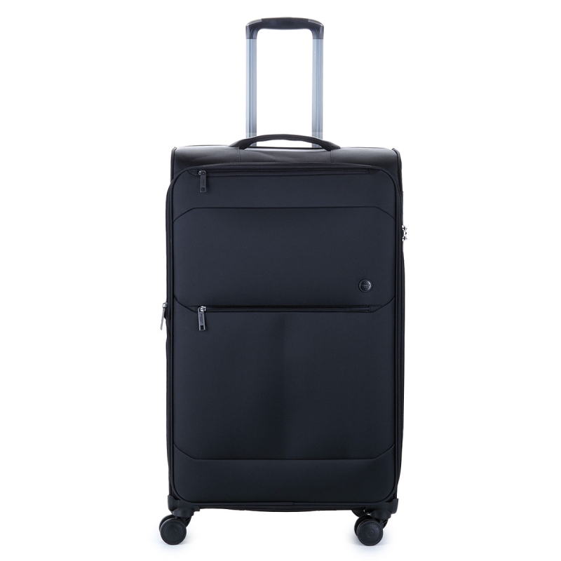 Duża walizka podróżna na 4 kółkach, materiałowa 100 l TSA Airtex 839