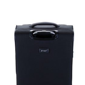Duża walizka podróżna na 4 kółkach, materiałowa 100 l TSA Airtex 839