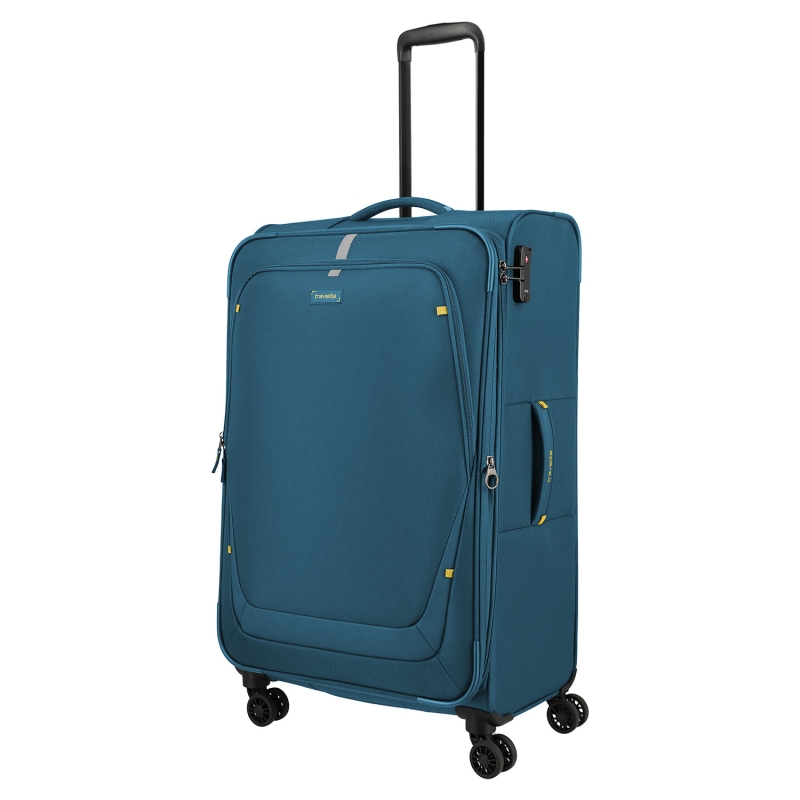 Walizka podróżna duża na 4 kółkach, materiałowa 100 l Travelite Umbria