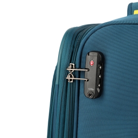 Walizka podróżna duża na 4 kółkach, materiałowa 100 l Travelite Umbria