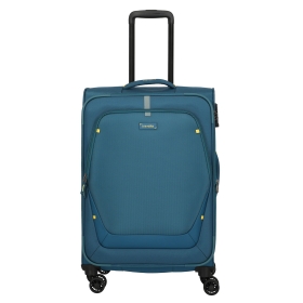 Walizka podróżna średnia na 4 kółkach materiałowa 60l Travelite Umbria