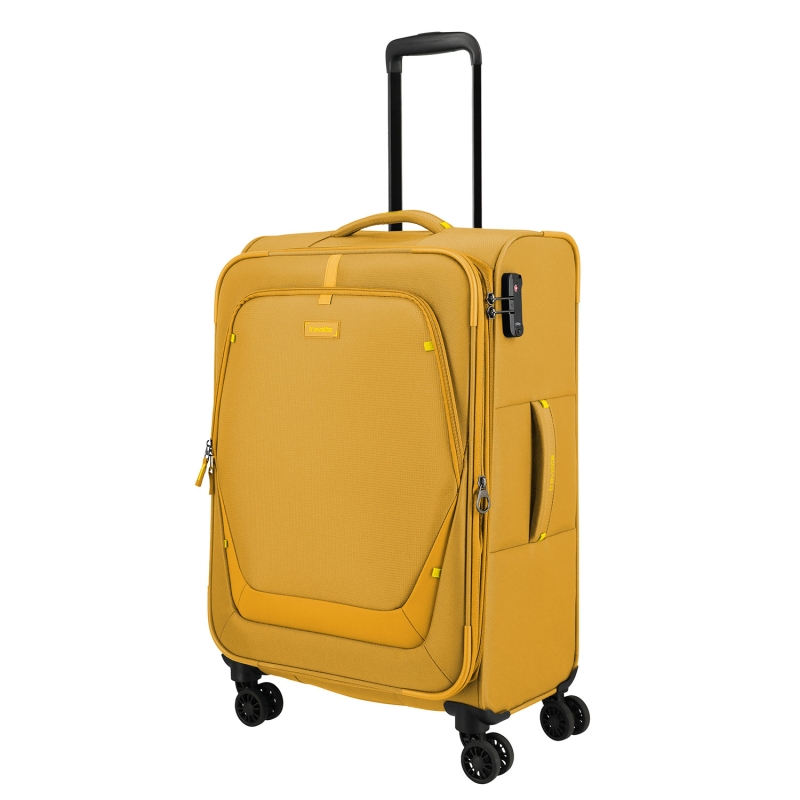 Walizka podróżna średnia na 4 kółkach materiałowa 60l Travelite Umbria