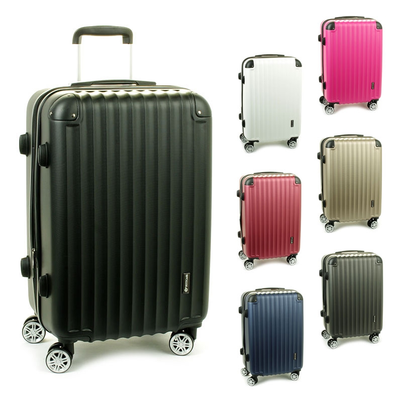 622SU walizki średnie podróżne na kółkach ABS