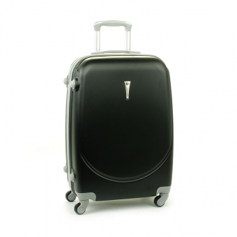 Średnia walizka podróżna 50 l na 4 kółkach twarda ABS 606