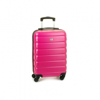 1030 David Jones Mała walizka kabinowa ABS różowa