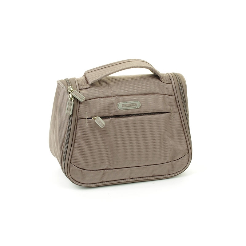 68034 Kosmetyczka podróżna z haczykiem - Snowball beżowa