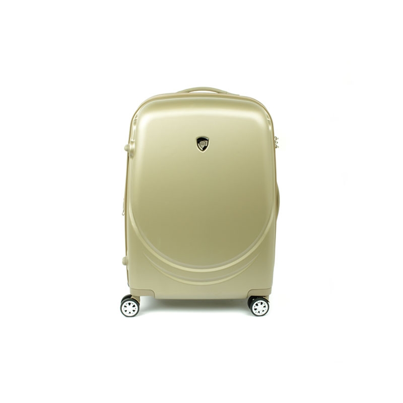 902 Mała walizka podróżna kabinowa z polikarbonu TSA - AIRTEX beżowa