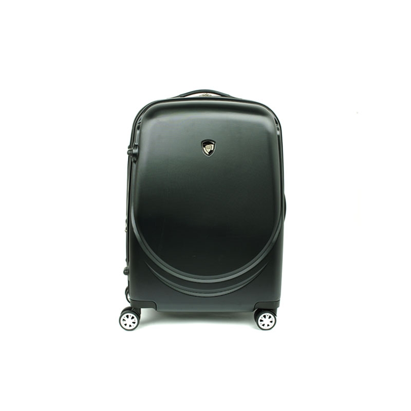 902 Mała walizka podróżna kabinowa z polikarbonu TSA - AIRTEX czarna