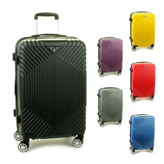 627 Duże walizki podróżne na kółkach twarde ABS+PC - Worldline