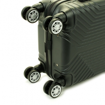 Duża walizka podróżna na kółkach twarda ABS+PC - Worldline 627