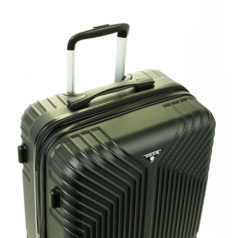 Średnia walizka podróżna na kółkach twarda ABS+PC - Worldline 627