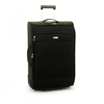 Mała walizka podróżna na kółkach kabinowa z materiału - Worldline 523