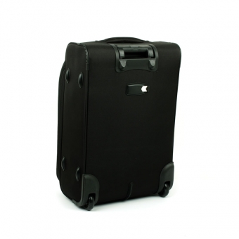 Duża walizka podróżna materiałowa na dwóch kółkach - Airtex 2897