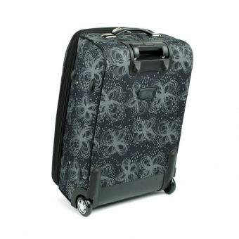 2431 Średnia walizka podróżna na kółkach z nadrukiem - Airtex