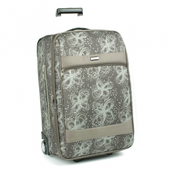 2431 Mała walizka podróżna kabinowa dla kobiety - Airtex szara