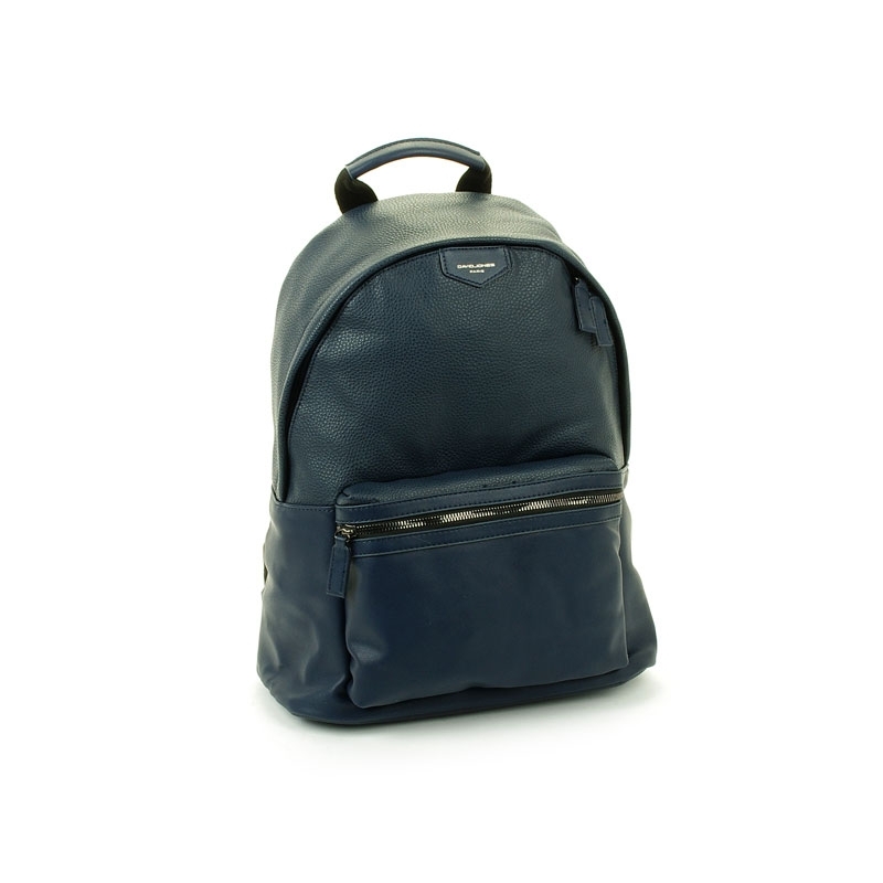 CM5394 Plecak damski miejski skórzany - David Jones granatowy