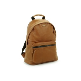 CM5394 Plecak damski miejski skórzany - David Jones camel brązowy