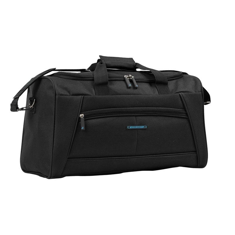 51190 Duża torba podróżna materiałowa do ręki 120l - Madisson czarna