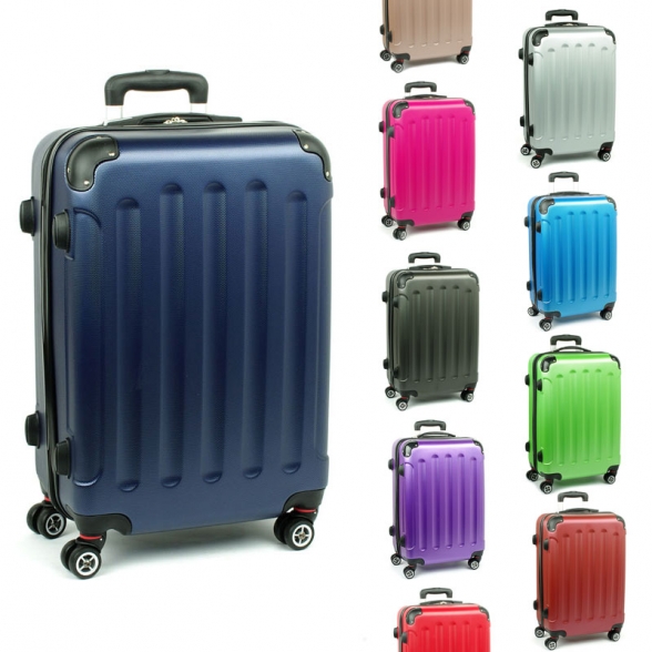 218 Duże walizki na czterech podwójnych kółkach ABS - ORMI